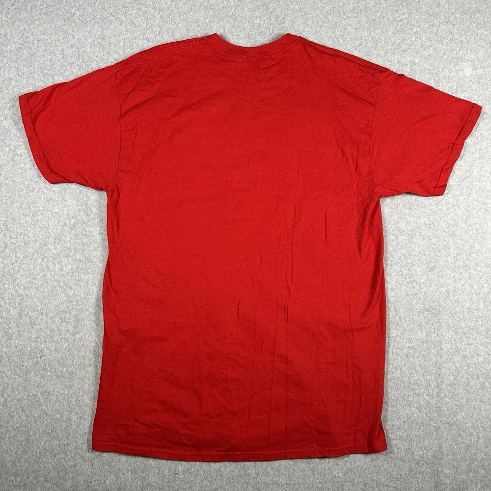 Detroit Red Wings Vintage 2001 Stanley Cup Playoffs Get Your Red On T-Shirt‎ XL